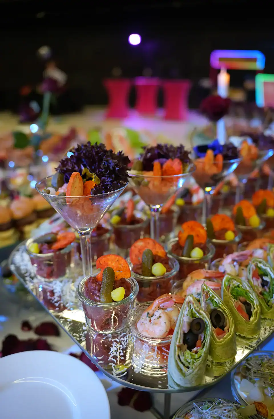 Catering eventowy z zimnymi przekąskami
